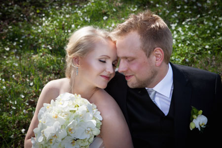 Keväinen hääkuvaus