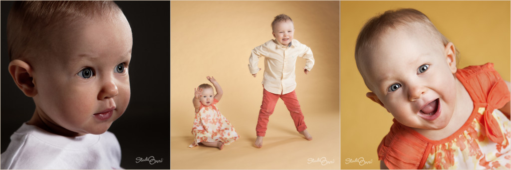 Pikkusiskon yksivuotiskuvaus. Ja samalla myös sisaruskuvaus.