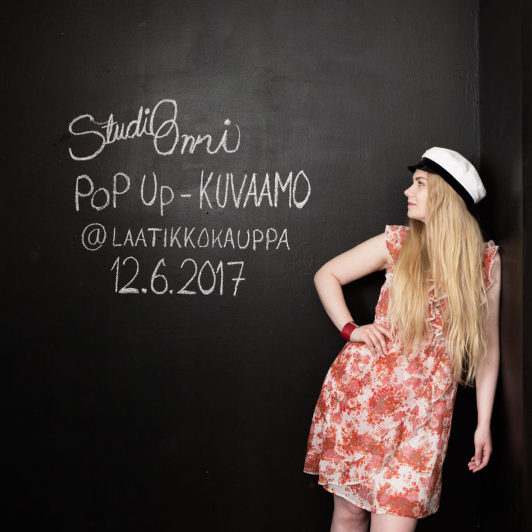 12.6.2017 Studio Onni PopUp -kuvaamo @Laatikkokauppa