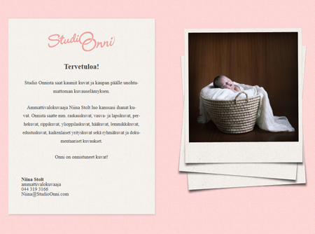 Tervetuloa uusille nettisivuille!